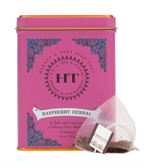 Harney Raspberry Herbal Teabags 20ct