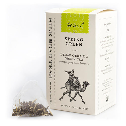 Silk Road Spring Green Decaf 15ct Teabags