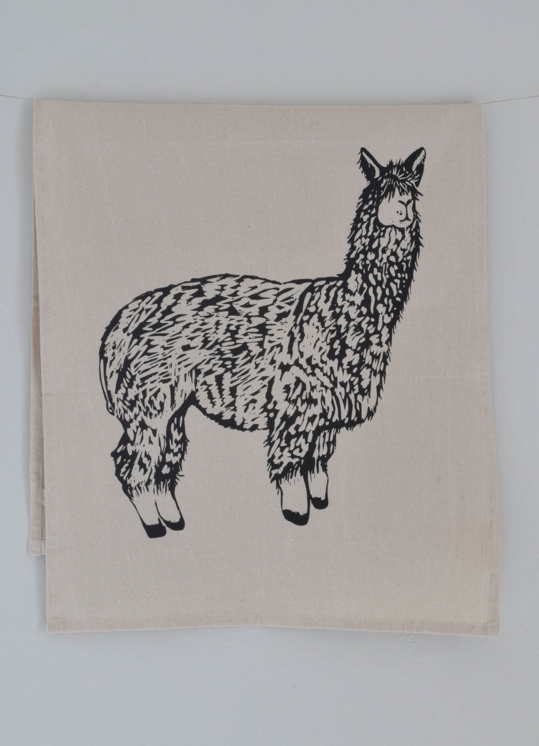 Llama Tea Towel