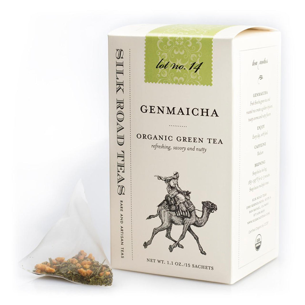 Silk Road Genmaicha 15ct Teabags